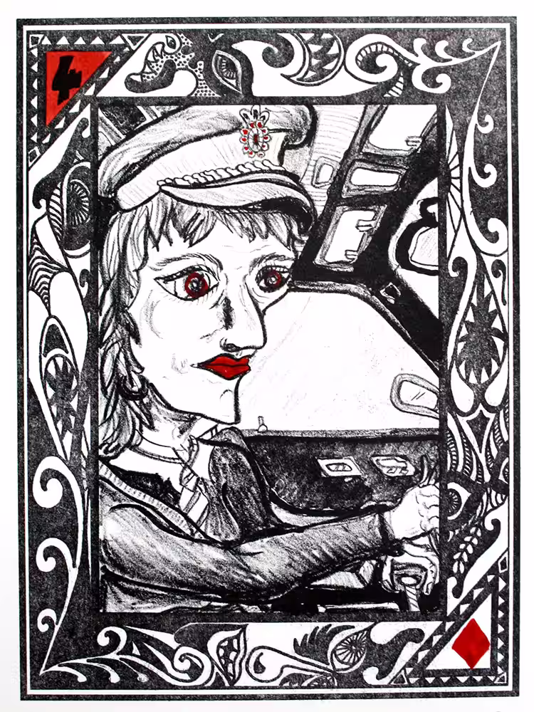 Four of Diamonds - Image 1